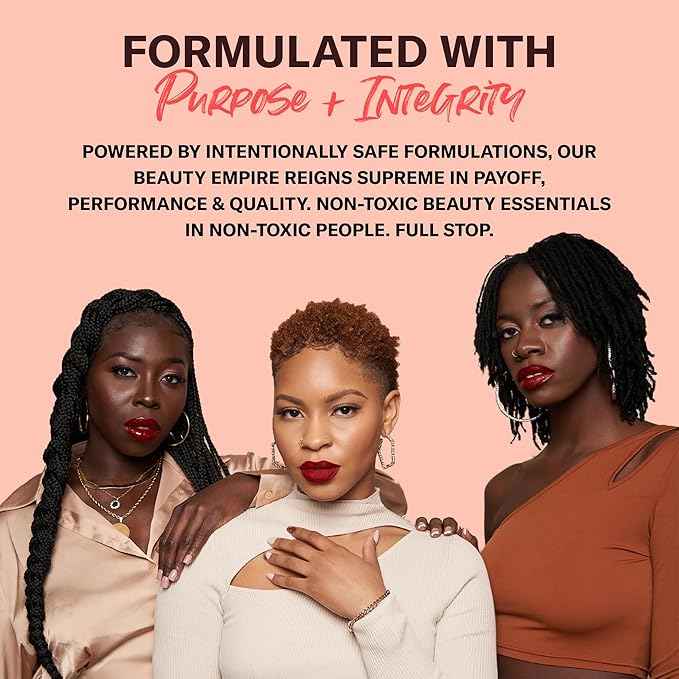 The Lip Bar - Perfect Pout Mini Lip Trio Gift Set (3 Products) - Nonstop Liquid Matte Lipstick & Non-Sticky Lip Gloss - Travel Size - Gift Box - Vegan, Gluten Free, Cruelty Free - Makeup & Cosmetics-BrightBean Baby