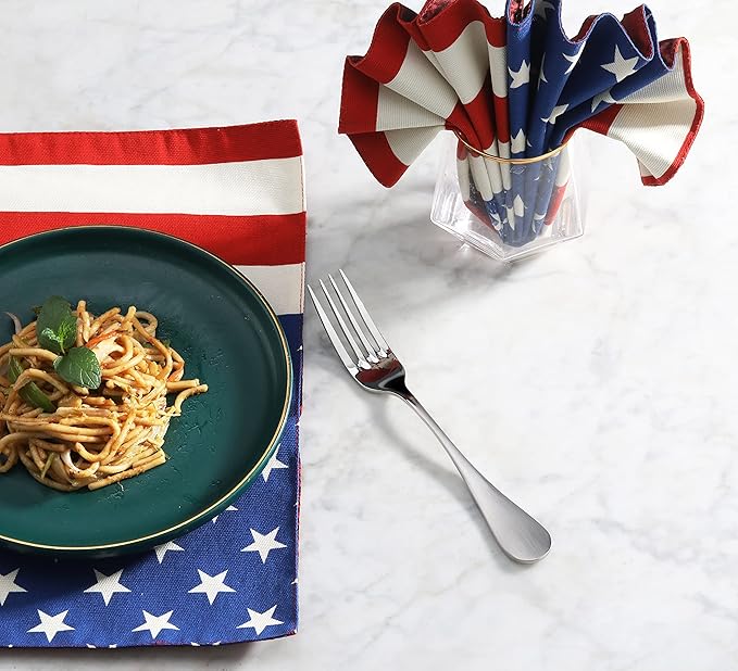 Artaste Rain 18/10 Stainless Steel (Matte, Dinner Fork (12-Piece))