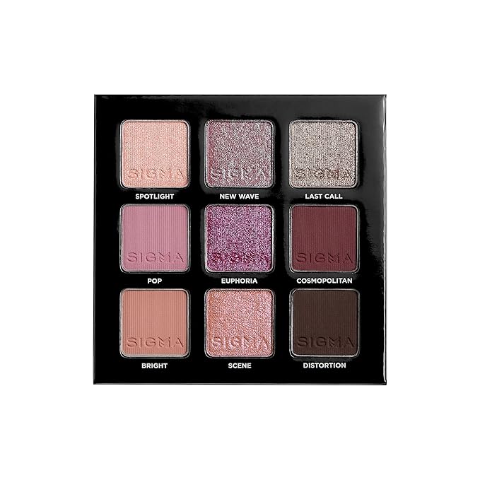 Sigma Beauty Electric Pink Eyeshadow Palette-BrightBean Baby