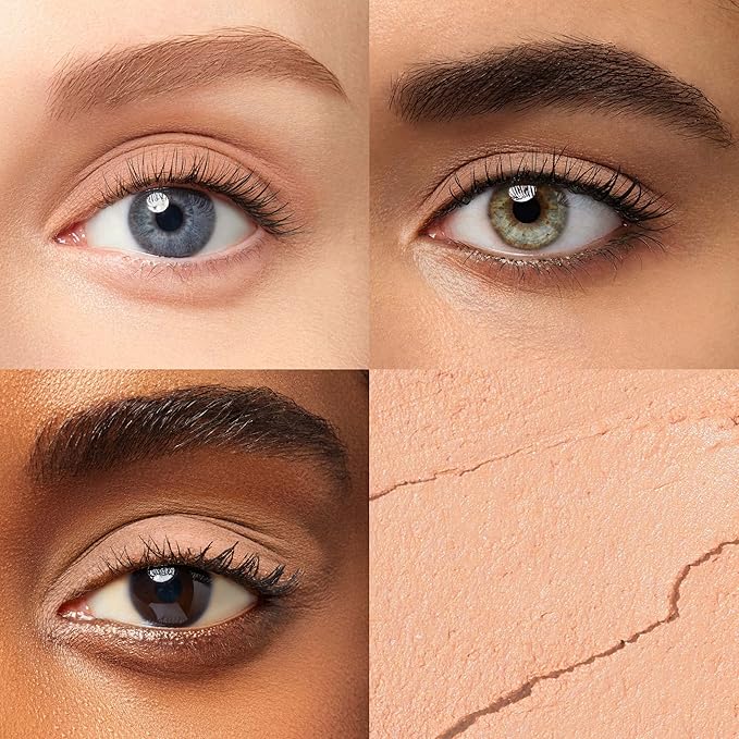 Julep Eyeshadow 101 Crème-to-Powder Waterproof Eyeshadow Stick – Desert Matte – Long-Lasting, Crease-Proof, Light Beige Matte Cream Eyeshadow with Built-in Smudger