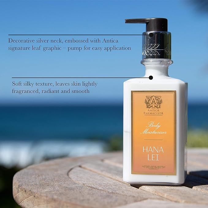 Antica Farmacista Body Moisturizer - Moisturizing Scented Lotion - Premium Body Moisturizer - Luxury Gift for Women & Men - Hand & Skin Hydration - Bergamot & Ocean Aria, 10 Fl Oz-BrightBean Baby
