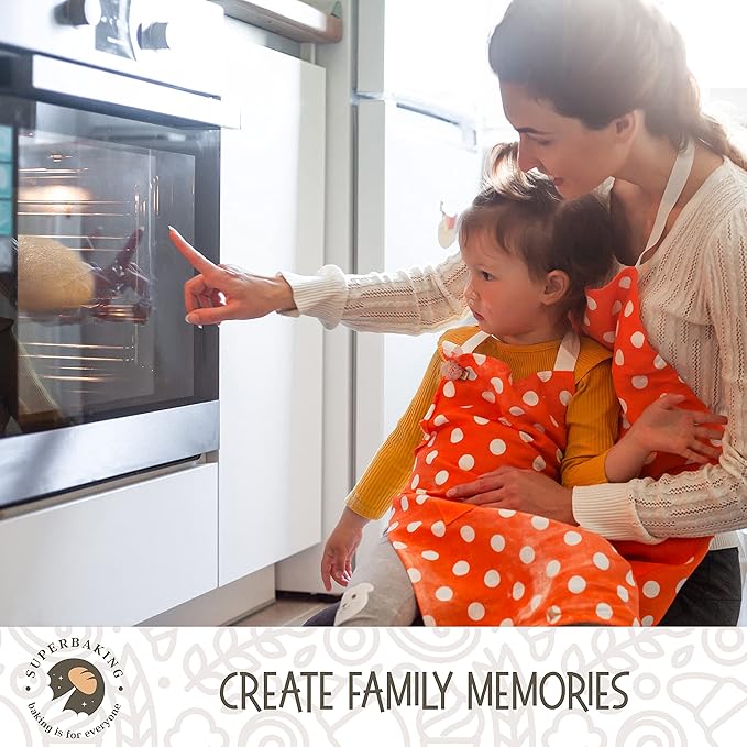 Superbaking 10" Oval Banneton Bread Proofing Basket – Sourdough Starter Kit for Crusty Artisan Style Loaves, Includes Essential Bread Baking Supplies & Tools - Ideal Gift for Bakers