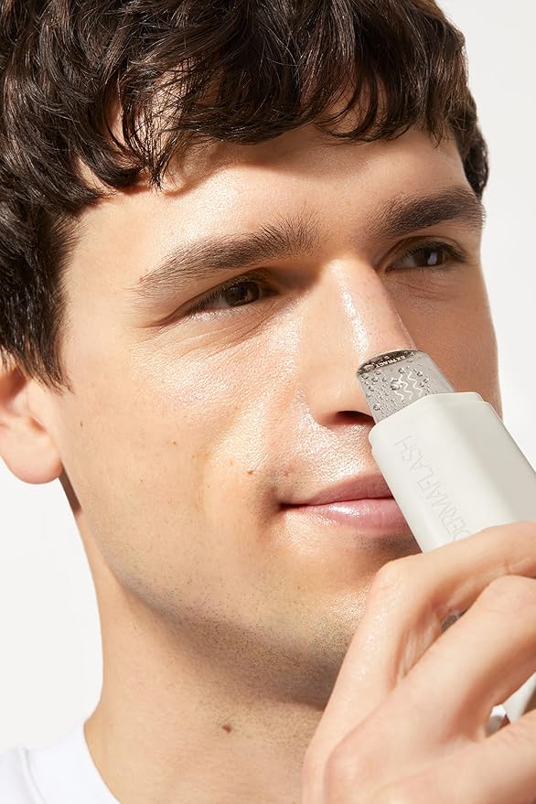 DERMAFLASH DERMAPORE+™ Ultrasonic 2-in-1 Pore Extractor and Serum Infuser, Stone-BrightBean Baby