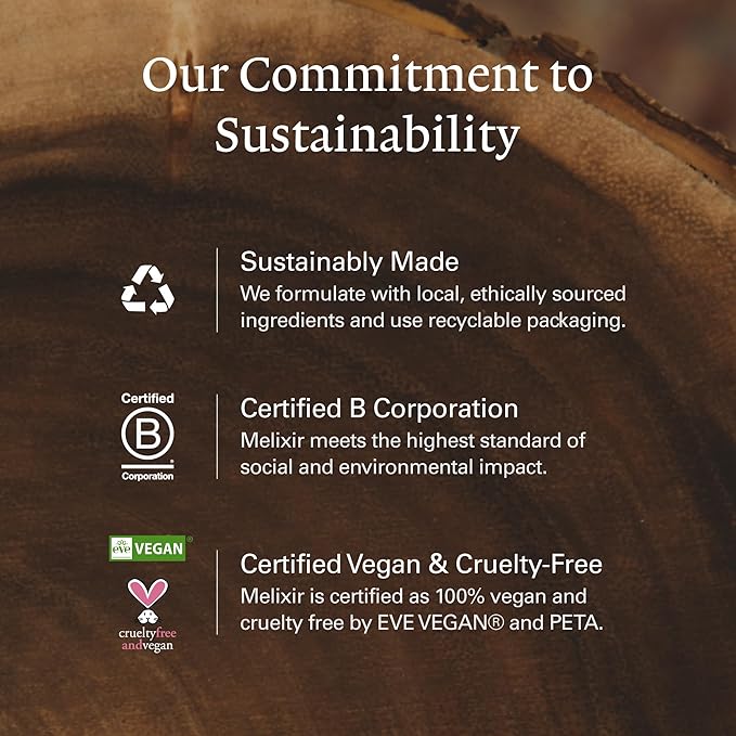 Melixir Vegan Lip Butter #11 Autumn Rain (+11 more colors), Deep Nourishing Tinted Lip Balm for Dry Lips, Bee-Free, Petrolatum-Free, Plant-Based, Hydrating for Cracked & Chapped Lips, Travel Essential-BrightBean Baby