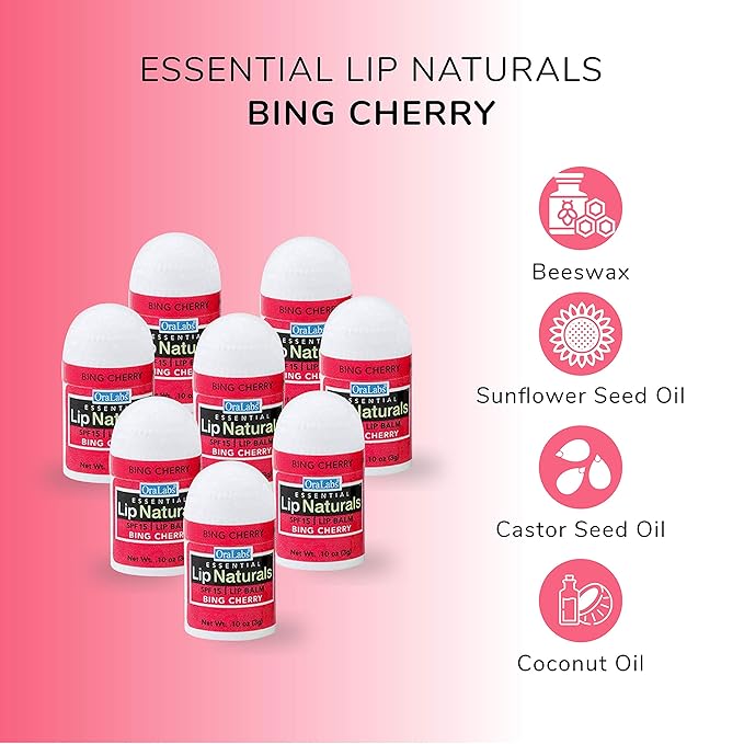 Lip Naturals® Mini Balms: 3 Flavors, SPF-15, 50ct-BrightBean Baby