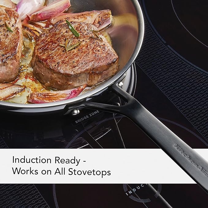 KitchenAid 5-Ply Stainless Steel Frying Pan 10"