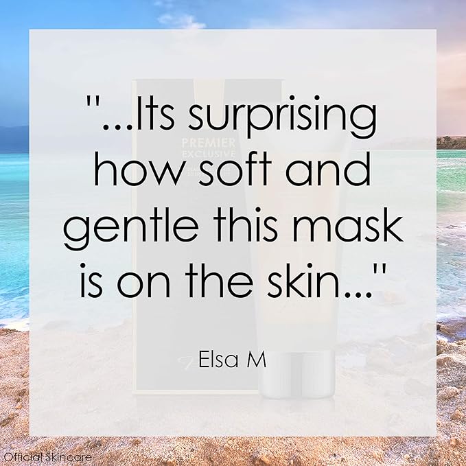 Premier Dead Sea mud mask, anti-aging skin care, pore refining mask, witch hazel, aloe vera gel, minerals, nutrients & antioxidants black face mask for body & facial mask skin care 4.4FL.oz-BrightBean Baby