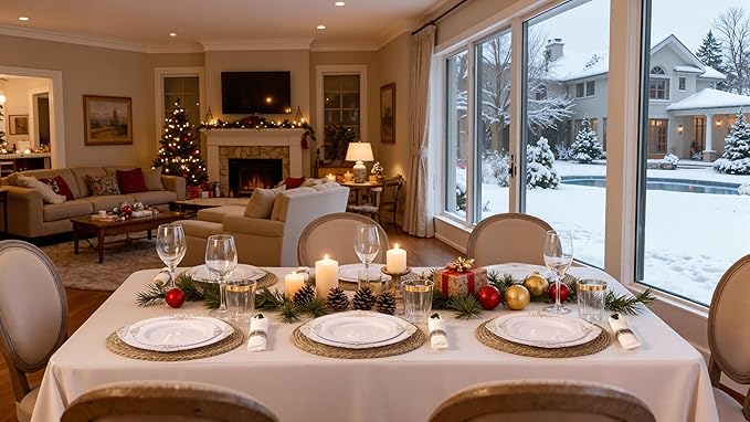 Nervure 350PCS Gold Plastic Plates - Gold Plastic Dinnerware Sets for 50 Guests - 100 Disposable Plates, 150 Silverware, 50 Cups, 50 Napkins for Wedding & Party & Thanksgiving