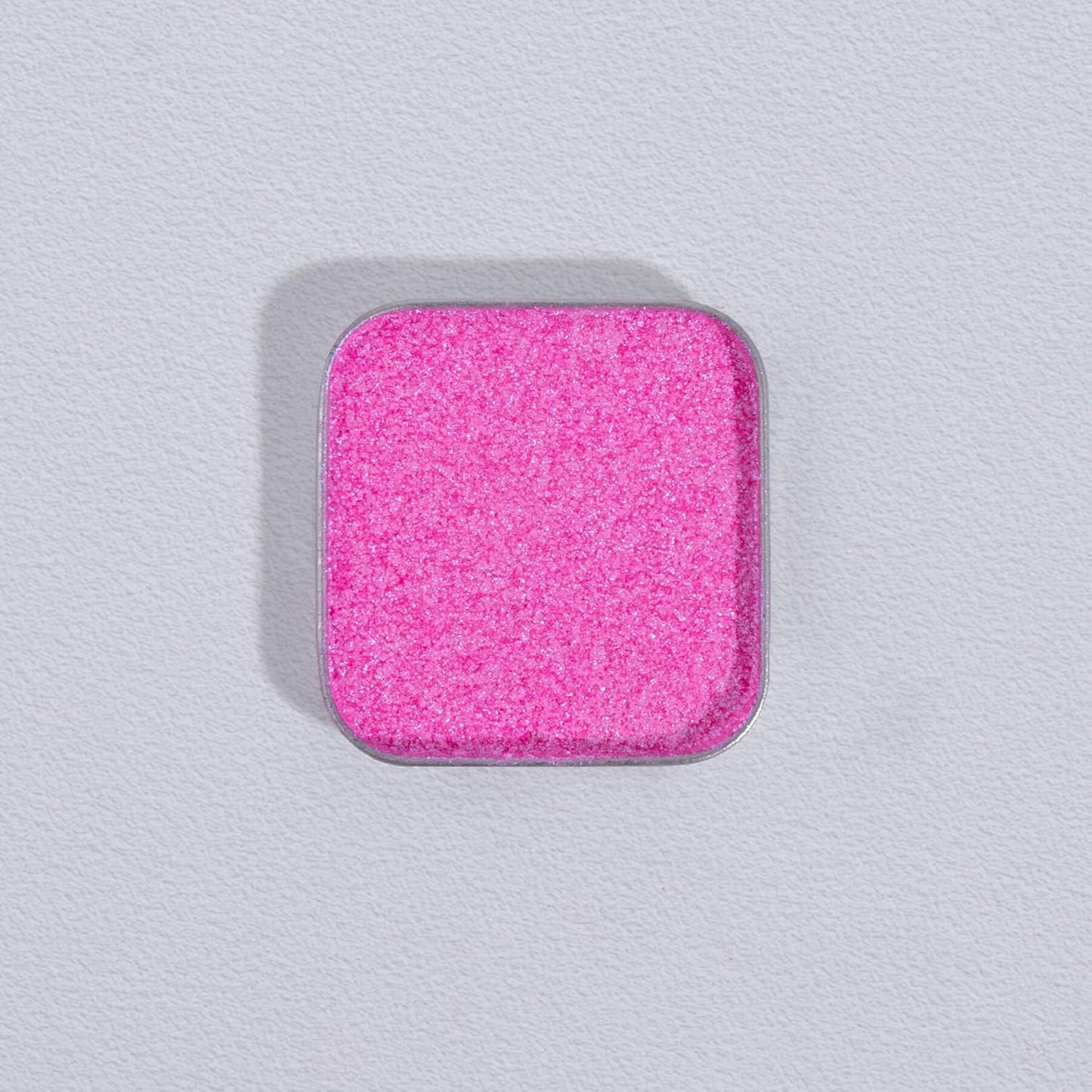 Chameleon Single Eyeshadow,Soft Pink-White,Pressed Powder,High Pigment,Smudge-Proof, Smooth Blend, All-Day Wear,Square Pan,Fits Magnetic Palettes(Opal Kiss)-BrightBean Baby