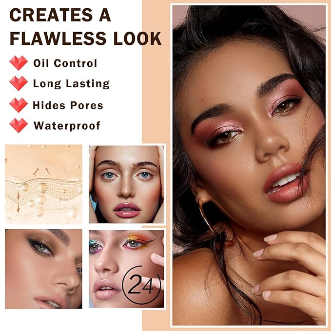 Setting Powder Loose Face Powder Lightweight Soft Smooth Brighten Minimizes Pores Long Lasting Oil Control Loose Powder Makeup For Matte Flawless Finish 00#Prism-BrightBean Baby