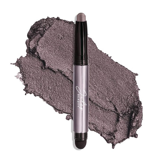 Julep Eyeshadow 101 Cream-to-Powder Waterproof Shadow Stick – Smoky Amethyst Shimmer – Long-Lasting, Crease-Proof, Rich Purple Shimmer Cream Eyeshadow with Built-in Smudger-BrightBean Baby