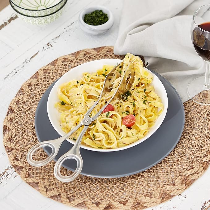 RSVP Endurance Serving Collection Kitchen Tongs, Large, Stainless Steel