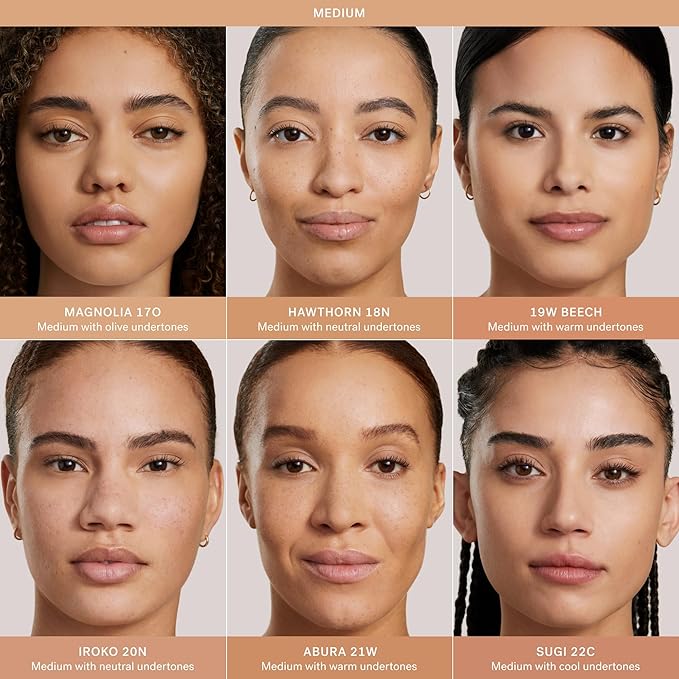 ILIA - Skin Rewind Complexion Stick - Foundation + Concealer + Skincare | Non-Toxic, Vegan, Cruelty-Free, Clean Makeup (22C - Sugi, 0.35 oz | 10 g)-BrightBean Baby