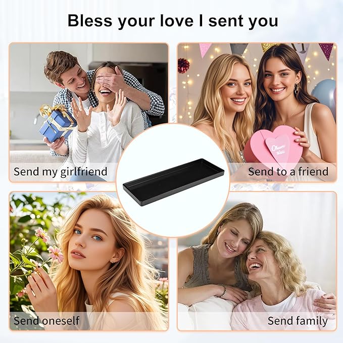 Set of 4 Rectangular Serving Plastic Platters 14 x 6 Inches Versatile Dishes for Entertaining, Perfect for Appetizers, Desserts, Cheese Boards, Charcuterie, and Sushi (Black)