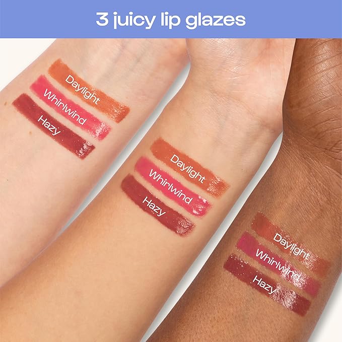 ALLEYOOP Sun Serum Lip Oil SPF 40 – Tinted Lip Oil with SPF, Hydrating Tinted Lip-Moisturizer for Women, Lips Sunscreen for Cracked Lips, Smooths & Soothes, Vegan, Travel-Friendly, Whirlwind-BrightBean Baby