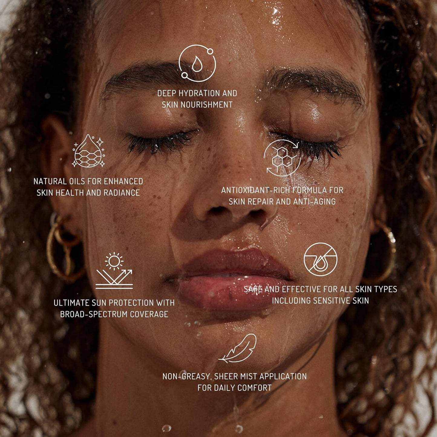 Mineral Sunscreen Spray SPF 50 – Reef Safe Sunscreen Spray, Lightweight Zinc Oxide, Water-Resistant – Korean Skincare, Face & Body Sun Protection-BrightBean Baby