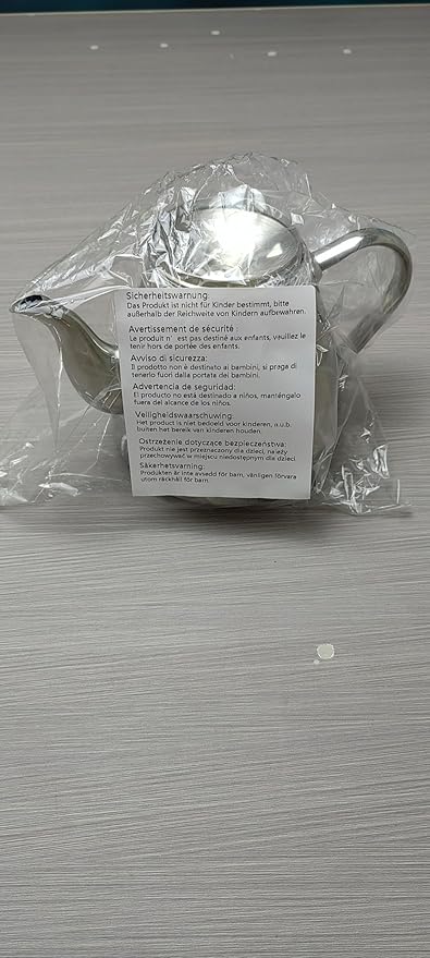 SANQIAHOME Stainless Steel Teapot with Infuser 1200ml