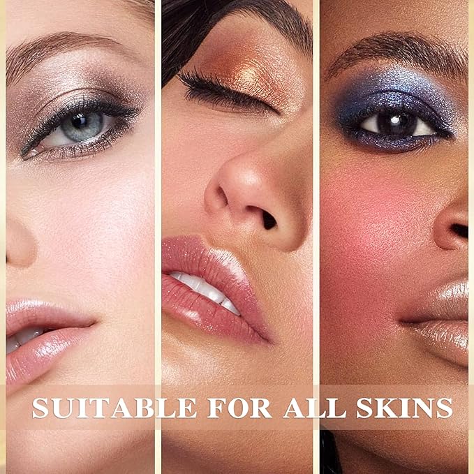 Cream Blush Stick with Brush,Waterproof Multi Cream Makeup Stick,Lightweight,Long-lasting,2 in 1 Multi Blush for Cheeks & Lip Tint & Eyeshadow Makeup(#02 Rose Power)