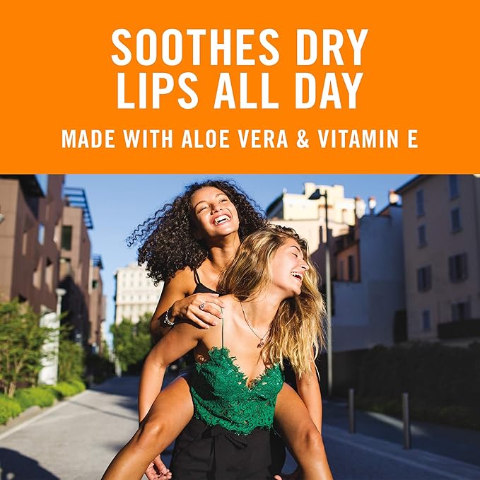 Banana Boat Sunscreen Lip Balm SPF 45 with Aloe Vera & Vitamin E, 0.15oz | Lip SPF, Aloe Vera Lip Balm with SPF, Vitamin E Lip Balm, Moisturizing Lip Balm, Lip Sunblock, Travel Sunscreen, 0.15oz-BrightBean Baby