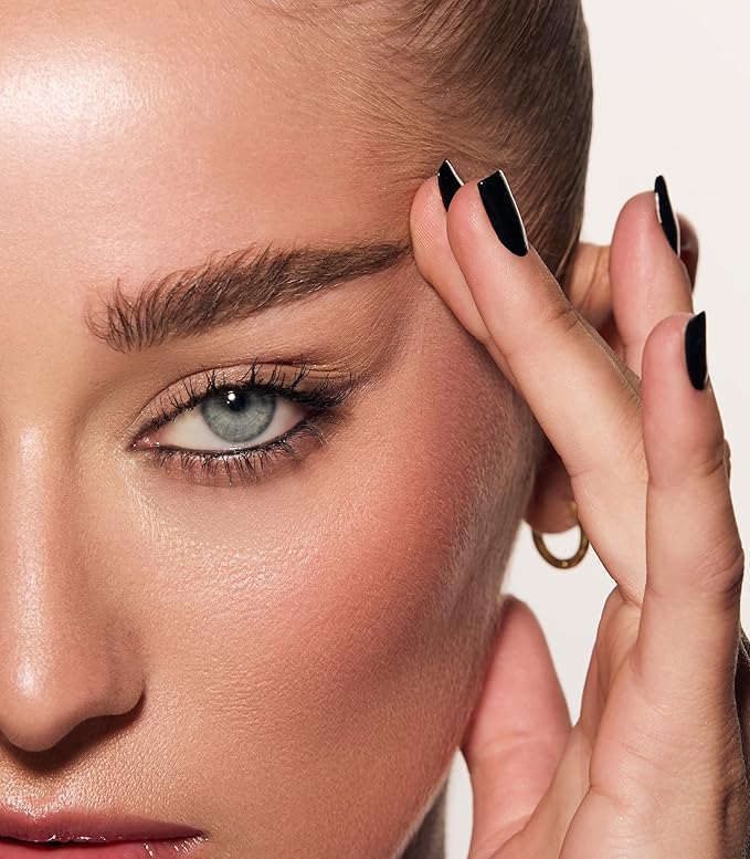 MAKE Beauty Infinite Hold Brow Tint. Taupe Eyebrow Gel with Brush. Sculpt, Define, and Set Eyebrows - All-Day Wear-BrightBean Baby