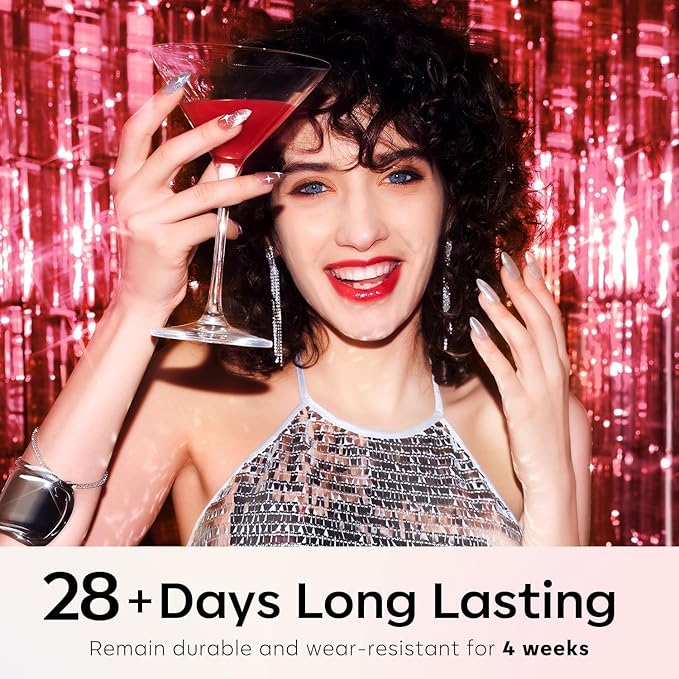 Modelones Cat Eye Gel Nail Polish Set, Holographic Glitter 6 Colors with Magnet, Sparkle Galaxy Series Nude Pink Gel Polish, Soak Off Led Gel Polish Kit, Nail Art, Salon DIY Gifts-BrightBean Baby