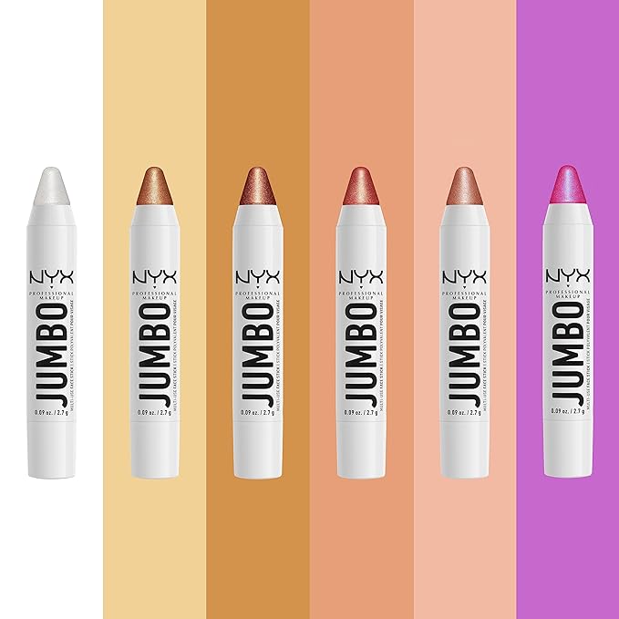 NYX PROFESSIONAL MAKEUP, Jumbo Multi-Use Face Highlighter Stick - Apple Pie-BrightBean Baby