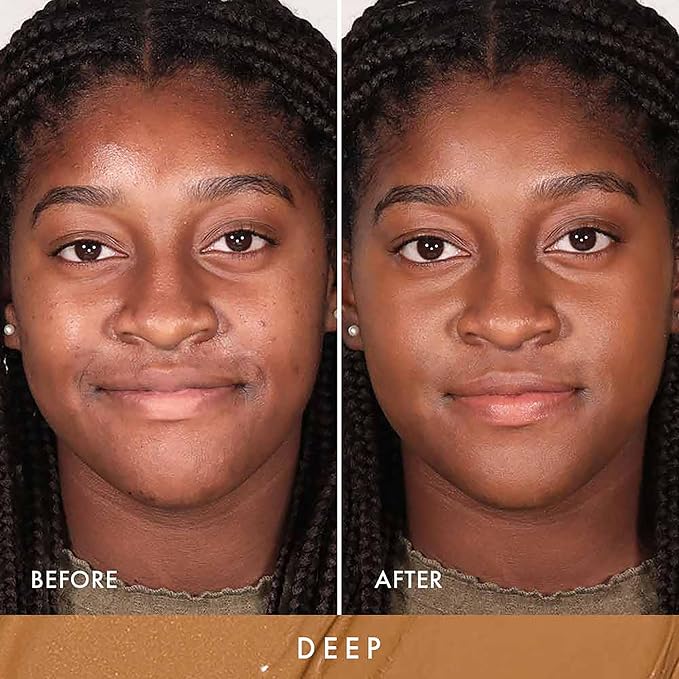 Wander Beauty Dualist Matte and Illuminating Concealer Makeup - Deep - Dual-Ended Matte Concealer Stick + Liquid Concealer - Full Coverage Concealer Brightens, Firms & Hydrates Under Eyes - 0.28 fl oz-BrightBean Baby