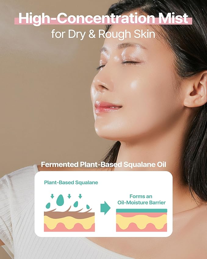 Aloe Cera Mist Serum - Vegan Hydrating Face Spray with Aloe Vera and Ceramide for Rough and Dry Skin - Refreshing & Hydrating Facial Mist - Fresh Herb Citrus Scent, 2.7 fl.oz.-BrightBean Baby