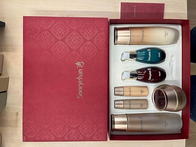 SOORYEHAN Bichaek True-Rejuvenating Skincare Special Set (430 ml/14.54 fl oz) - Skin Elasticity, Wrinkle and Pore Improvement, Korean Medicine Extracts-BrightBean Baby