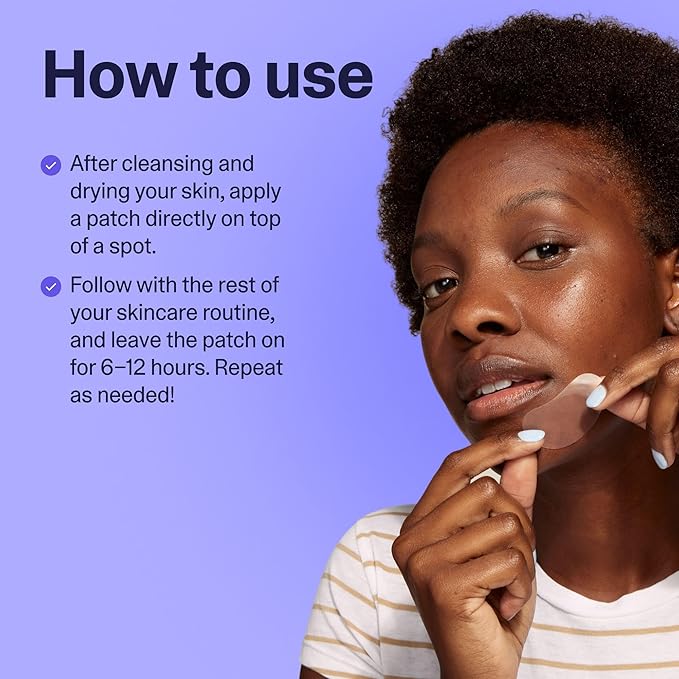 Curology Emergency Spot Patch Clusters for Breakouts, Fast Acting Large Hydrocolloid Pimple Patches for Face, Oil Absorbing, 14 Count-BrightBean Baby