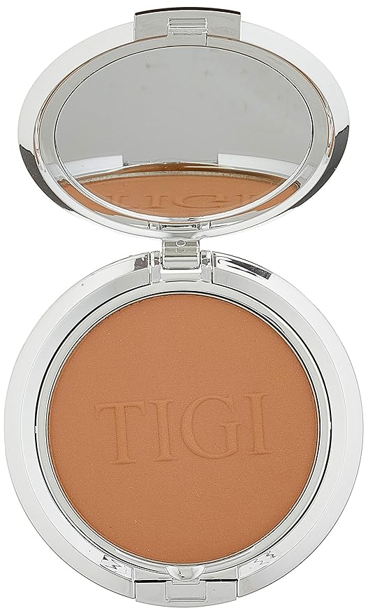 TIGI Cosmetics Powder Foundation, Entice, 0.37 Ounce-BrightBean Baby