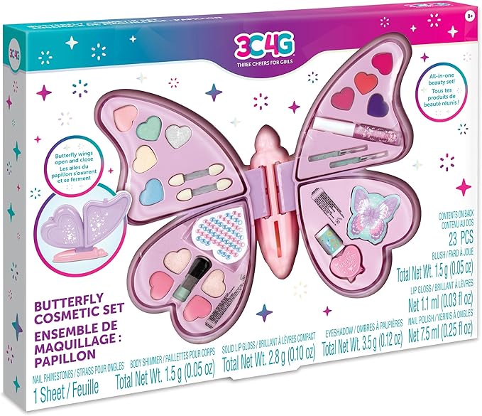 Make It Real Butterfly Cosmetic Set-BrightBean Baby