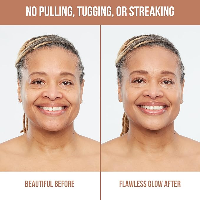 Glamazon Second to None Foundation Stick, Sunkissed Tan, Light-to-Full Coverage, Weightless Makeup With a Glowy Natural Finish-BrightBean Baby
