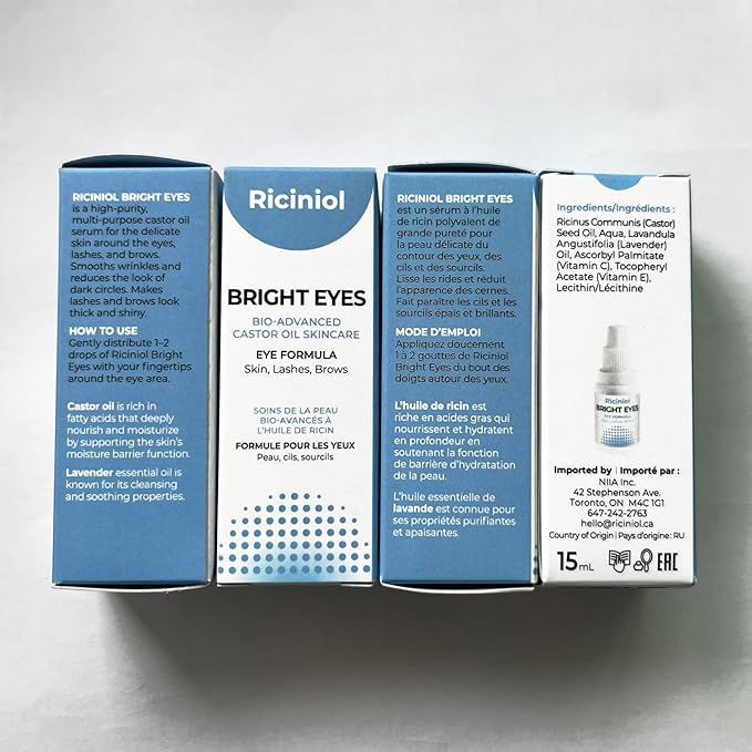 Bright Eyes -Bio-Advanced Castor Oil Ointment Eye Formula for Skin, Lashes, and Brows, 15 ml, Pack of 1-BrightBean Baby