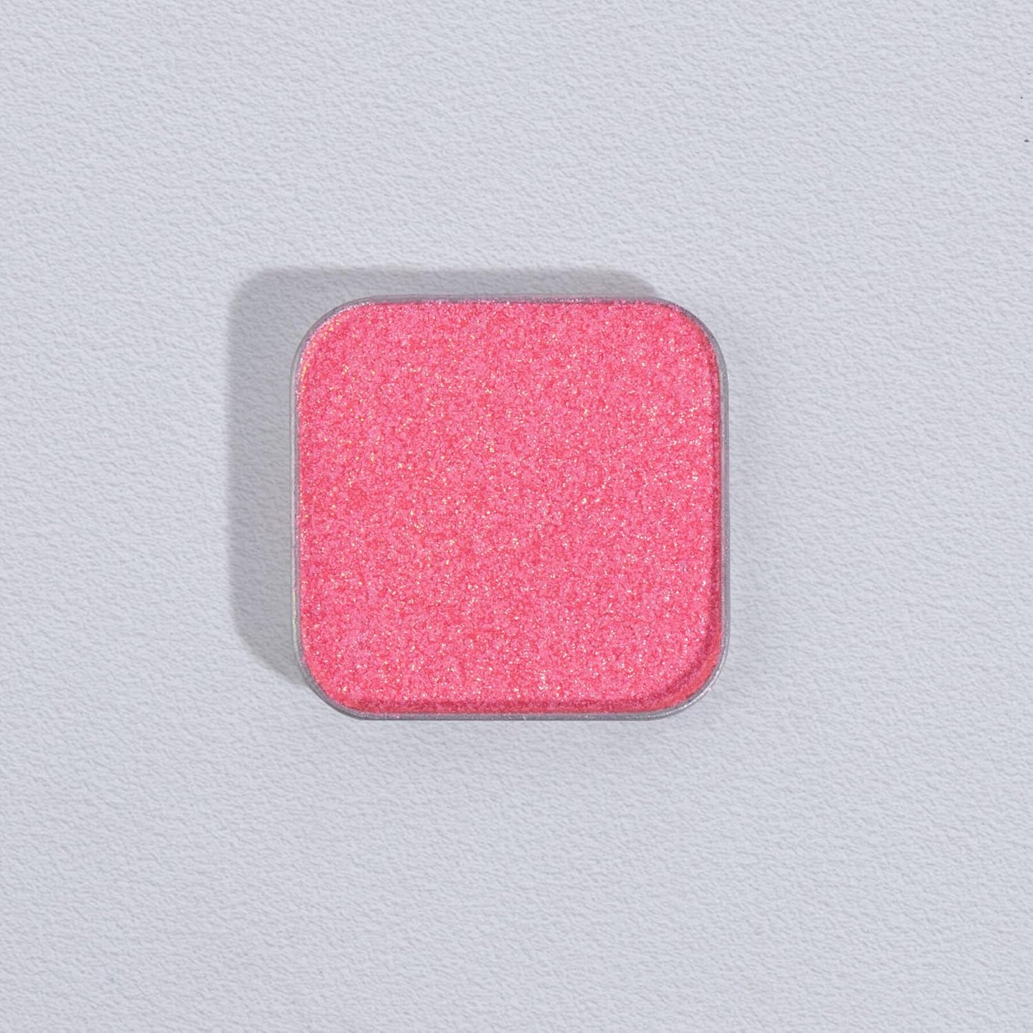 Chameleon Single Eyeshadow – Soft Gold-Pink, Pressed Powder,Square Pan, Fits Magnetic Palettes, High Pigment, Smudge-Proof, Smooth Blend, All-Day Wear (Sunpetal)-BrightBean Baby