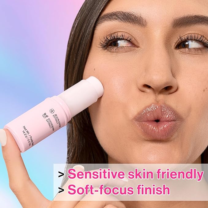 wet n wild Impossible Primer Stick, Enriched with Gooseberry & Jeju Blossom for a Brightening Durable Makeup Base, Vegan & Cruelty-Free-BrightBean Baby