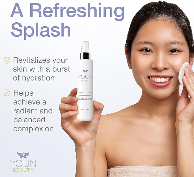YOUN Beauty Green Tea Toner Face Mist Spray, 180 ML – Alcohol-Free, pH-Balancing & Hydrating Toner with Green Tea and Chamomile Extracts by Dr. Anthony Youn-BrightBean Baby