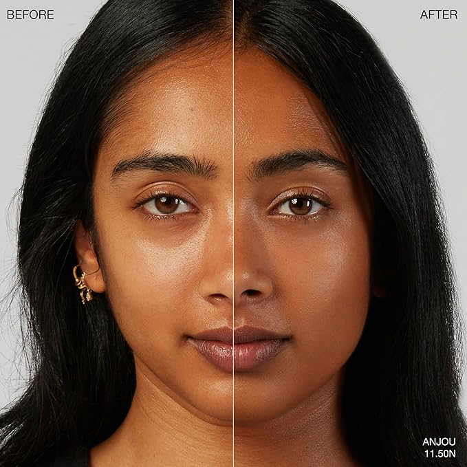 Ogee Sculpted Complexion Foundation Stick (Anjou 11.5N - Deep Beige, Golden Undertones) Full Coverage Foundation Makeup - Instantly Balance & Even Complexion - 70% Organic Ingredients-BrightBean Baby