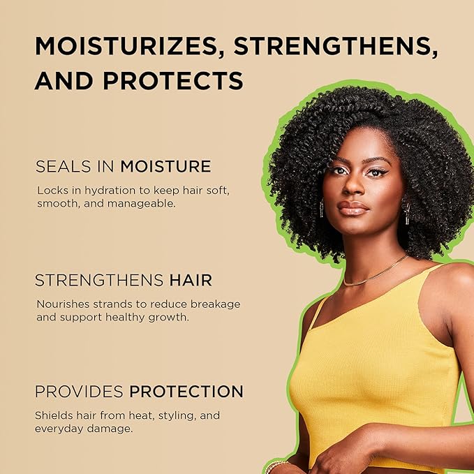 African Pride Moisture Miracle 5 Essential Hair Oils with Vitamin E (3 Pack) | Moisture, Shine, Protection, and Growth | Argan, Castor, Grapeseed, Coconut, and Olive Oil | 8 oz-BrightBean Baby