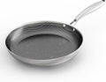 COOKING KING 10 Inch Stainless Steel Pan - Hybrid Nonstick Frying Pan Skillet