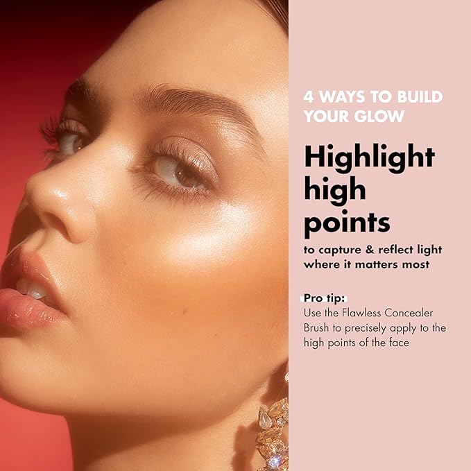 e.l.f. Halo Glow Liquid Filter, Complexion Booster For A Glowing, Soft-Focus Look, Infused With Hyaluronic Acid, Vegan & Cruelty-Free, 0 Fair-BrightBean Baby