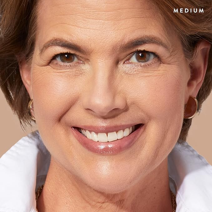 LAURA GELLER NEW YORK Quench-n-Tint Hydrating Foundation - Medium - Sheer to Light Buildable Coverage - Natural Glow Finish - Lightweight Formula with Hyaluronic Acid-BrightBean Baby