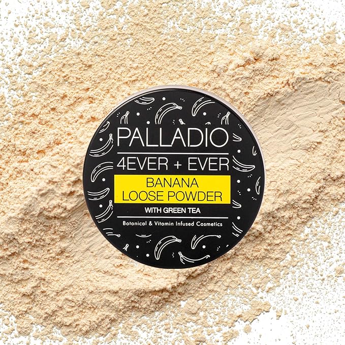 Palladio 4 Ever+Ever Mattifying Loose Setting Powder (Banana Powder)-BrightBean Baby