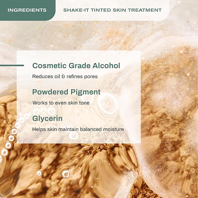 Erno Laszlo Shake-It Tinted Skincare Finisher, Neutral Face Tint for Lighter Complexions, Even Skin Tone & Refine Pores - Pore Minimizer for Face with Natural Matte Finish (3 Fl Oz) Tinted Moisturizer-BrightBean Baby