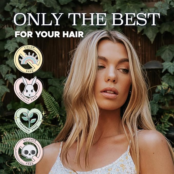 Luseta Tea Tree Oil for Hair, Hair Serum for For Damaged and Oily Hair, Revitalizing & Nourishing for Healthy Hair Color Safe Hair Oil 3.38 Fl oz-BrightBean Baby