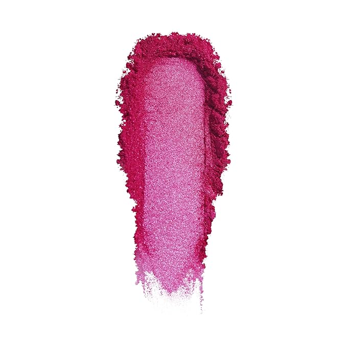 Oulac Luminisers Powdery Blusher for Cheeks Face Glow,Brighten Skin As Highlighter Makeup, Shimmer Blusher,Buildable and Vegan Cosmetics,4.8g F12 Razzmatazz-BrightBean Baby