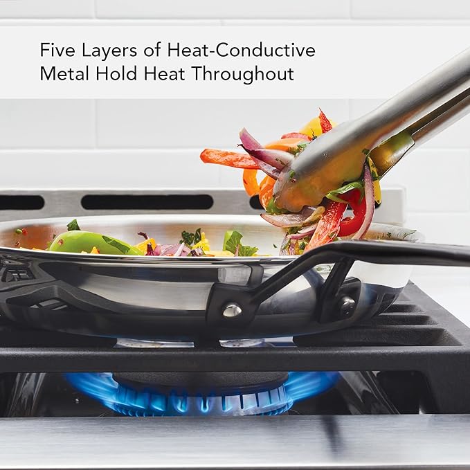 KitchenAid 5-Ply Stainless Steel Frying Pan 10"