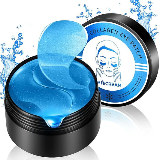 Under Eye Patches for Puffy Eyes: 30 Pairs Retinol Collagen Eye Gels Pads - Reduce Wrinkles, Puffy Eyes, Eye Bags - Skin Treatment Mask with Retinol Collagen - Anti Aging & Face Moisturizer-BrightBean Baby