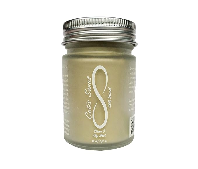 100% Natural Vitamin C Clay Exfoliating Face Mask 120g All Clay & No Water …-BrightBean Baby
