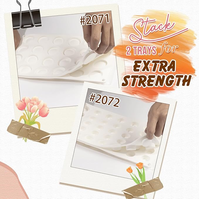 Flat Round Disc Silicone Mold Baking Tray 2 Sizes for Mini Tart Cookie Dessert Chocolate Caramel Candy Epoxy UV Resin Jewelry Soap